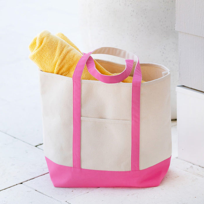 Hot Pink Everyday Canvas Tote Bag
