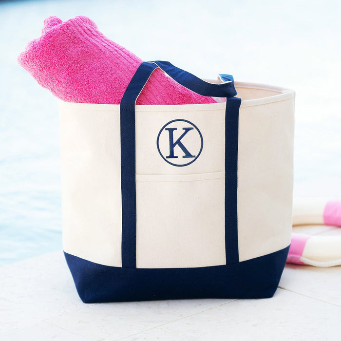 Navy Everyday Canvas Tote Bag