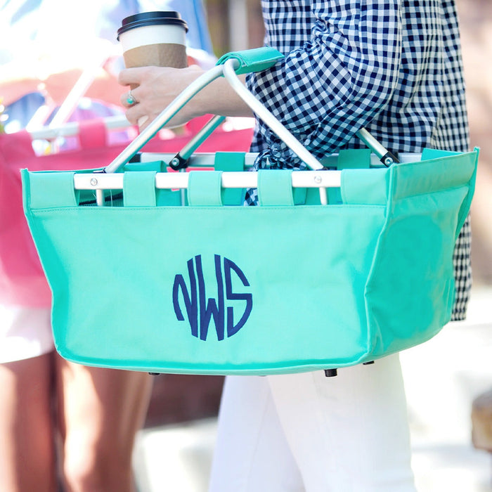 Mint Personalized Market Tote