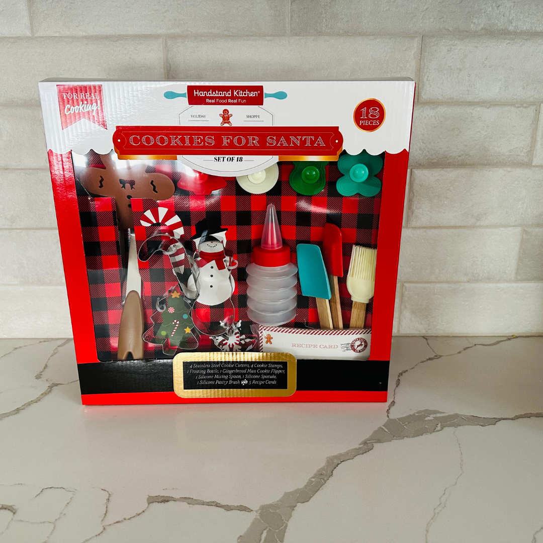 Get ready to spread holiday cheer with our all-in-one Christmas Cookie Kit! This kit has everything you need to bake and decorate the perfect festive treats. With a