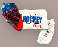 Personalized Custom Hockey Mom Hoodie Embroidered