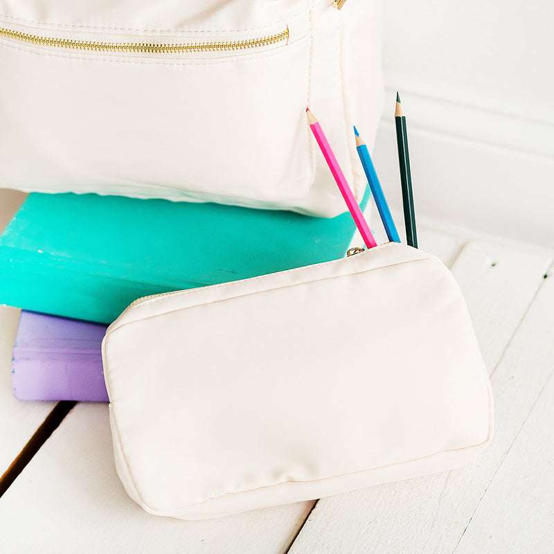 Creme Pencil Case