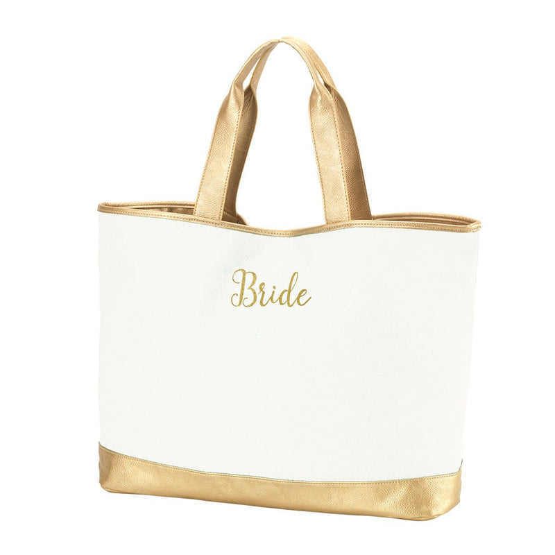 Creme Cabana Bridal Tote