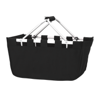 Black Personalized Market Tote