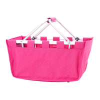 Hot Pink Personalized Market Tote