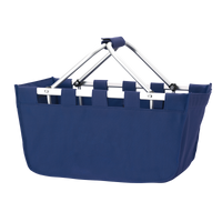 Navy Personalized Market Tote