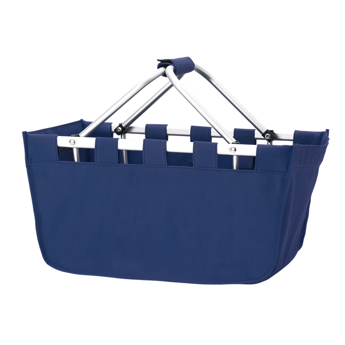 Navy Personalized Market Tote