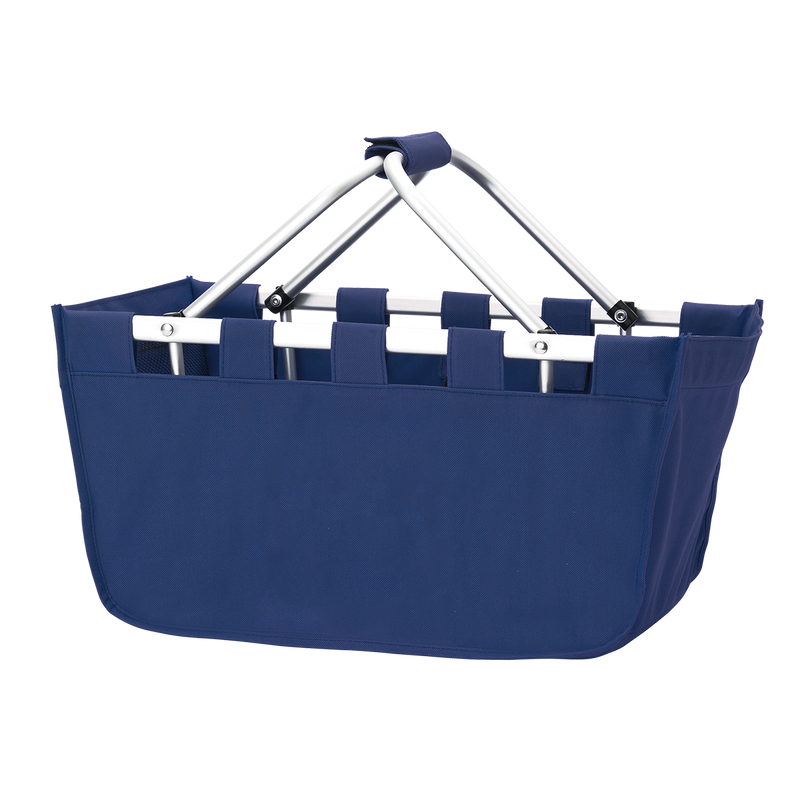 Navy Personalized Market Tote