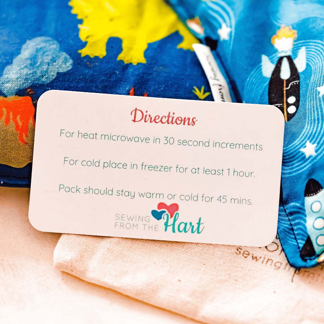 Boo Boo Pack – Kid-Sized Hot & Cold Pack for Bumps, Bruises & Aches