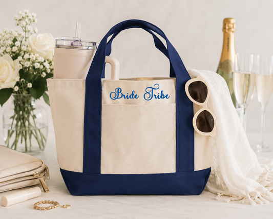 Personalized Bridal Party Tote Bag