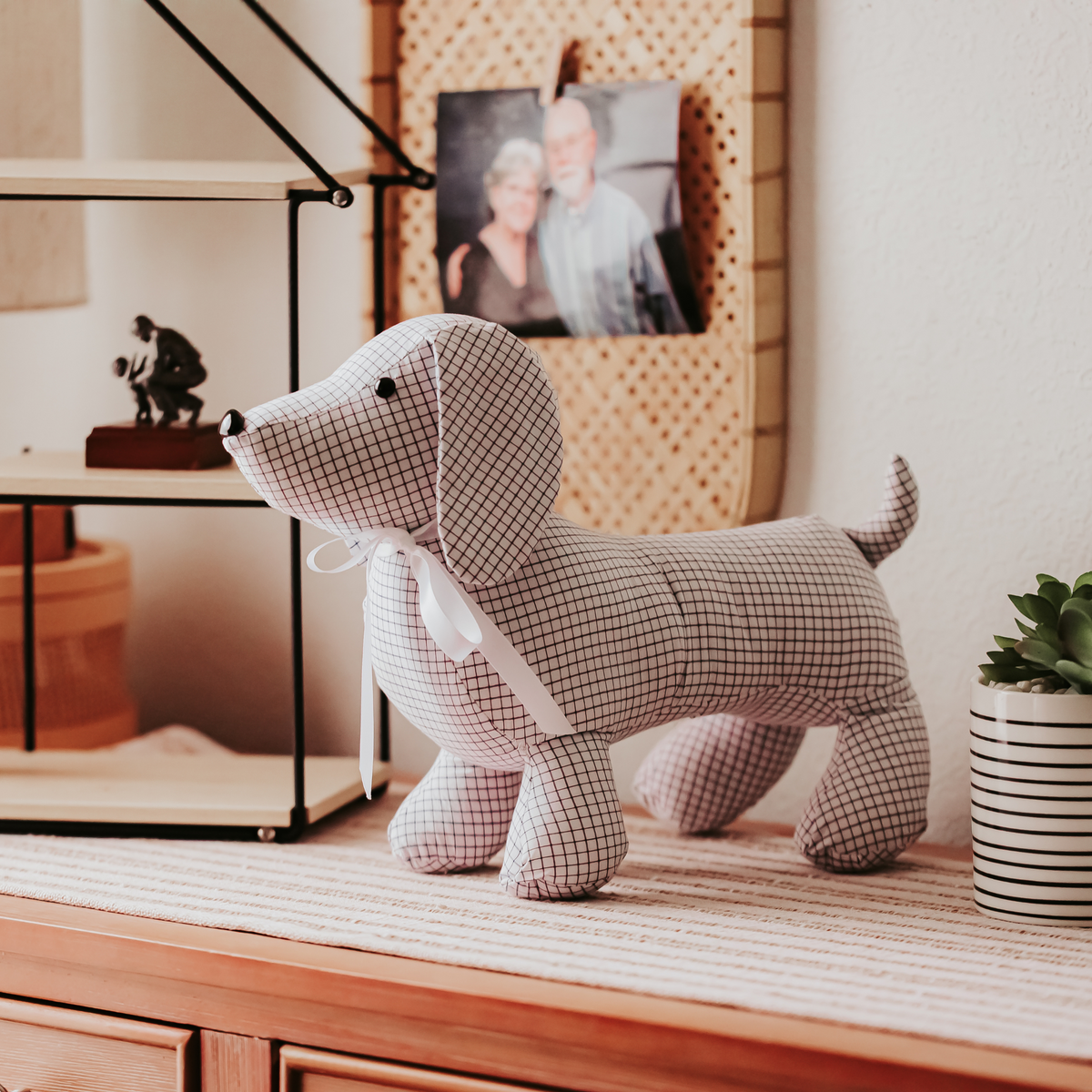 Custom Memory Animals Custom Memory Dachshund – Personalized Stuffed Dog Keepsake from Loved ...