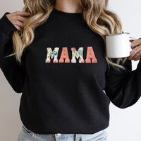Custom Embroidered Mama Sweatshirt