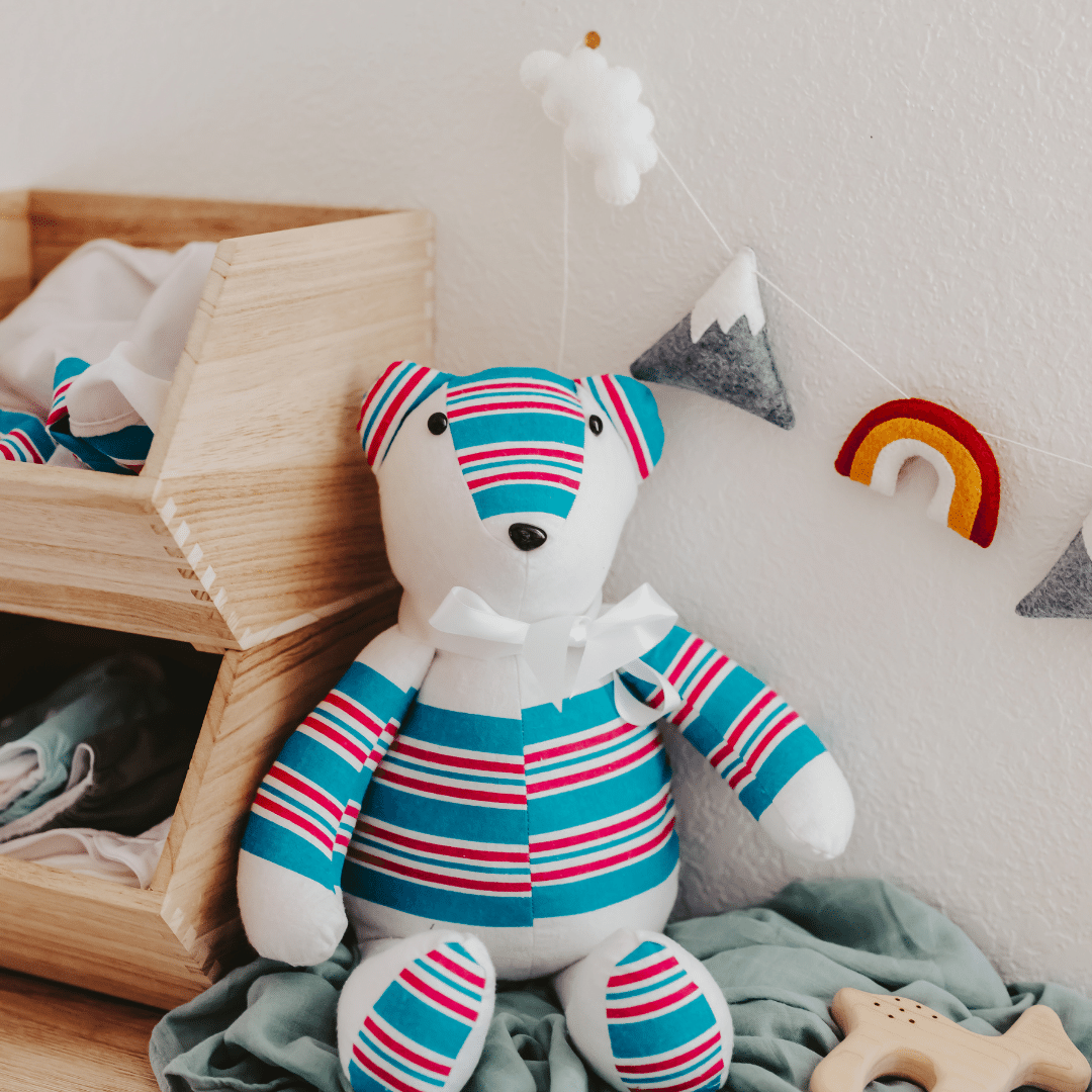 Custom Memory Bear Made With Baby Blanket