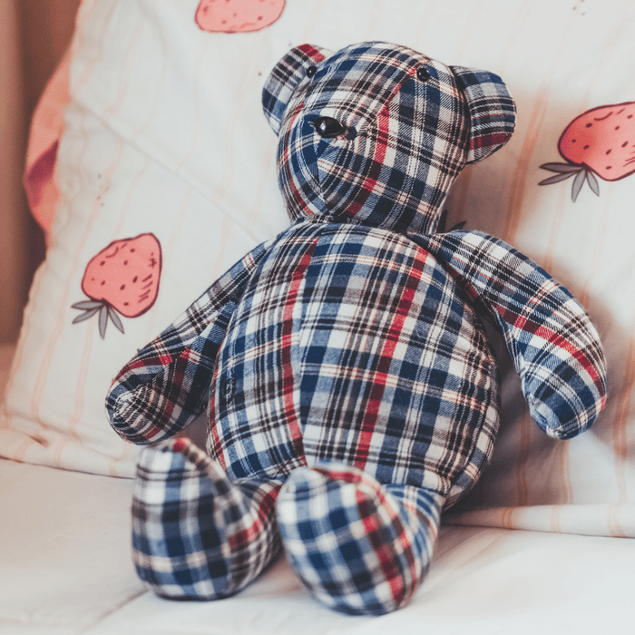 Custom Memory Bear Made From Loved One's Clothing
