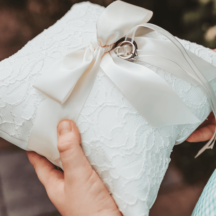 









Make your wedding ceremony even more special with our elegant lace wedding ring pillow. Our handmade ivory lace ring bearer pillow with vintage-inspired la