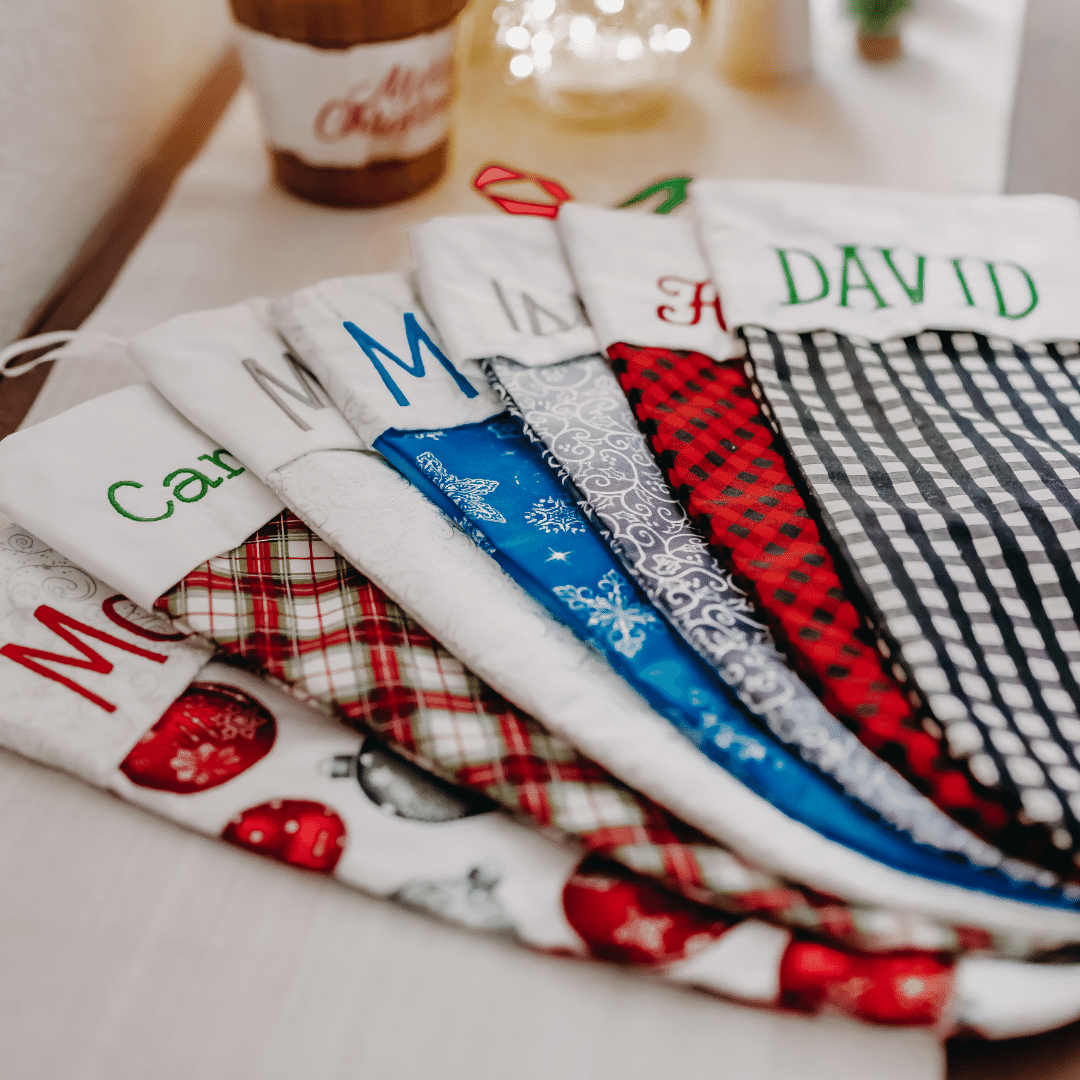 These Christmas stockings are the perfect addition to your holiday decor. Made from high-quality quilting cotton, they are both durable and stylish. The option to ha