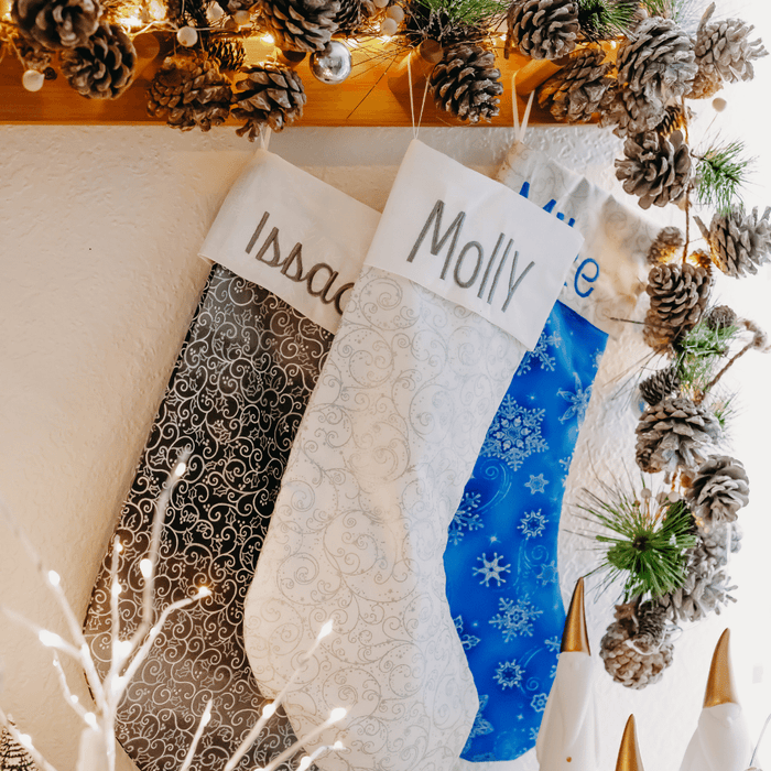 These Christmas stockings are the perfect addition to your holiday decor. Made from high-quality quilting cotton, they are both durable and stylish. The option to ha
