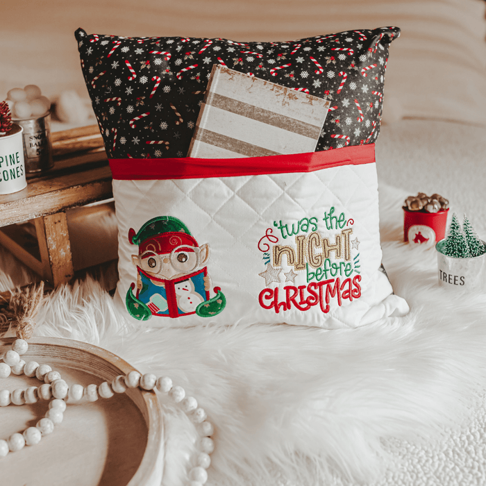 If you're looking for a cozy and festive way to enjoy your Christmas story time, look no further! Our Christmas book pillow is the perfect addition to your holiday d