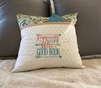 Are you a book lover looking for a comfortable and stylish way to enjoy your reading? Look no further than our book pillow! This cushion is designed to hold your boo