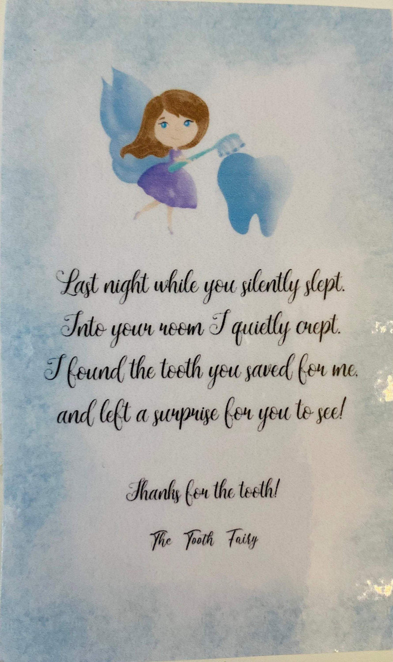 Tooth Fairy Pillow for Boy -Personalized - Gift For Boy