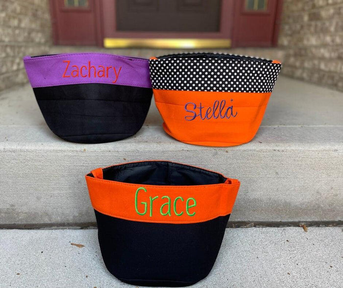 Introducing our spooktacular Halloween Buckets - the perfect companions for your little trick-or-treaters on their haunting adventures! Crafted from durable canvas a