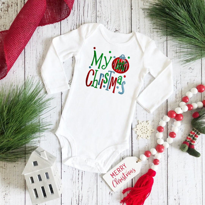 Are you looking for the perfect outfit for your baby's first Christmas? Look no further! Our Baby's First Christmas Onesie® is the perfect choice. This onesie is mad