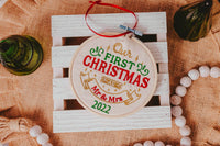 Our First Christmas Ornament, Our First Christmas, Couple Gift, Gift For Couple