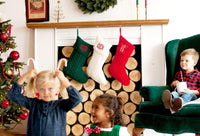 These beautiful Christmas stockings are sure to be a treasured item in your family's collection. Each stocking is personalized with a name, making it completely uniq