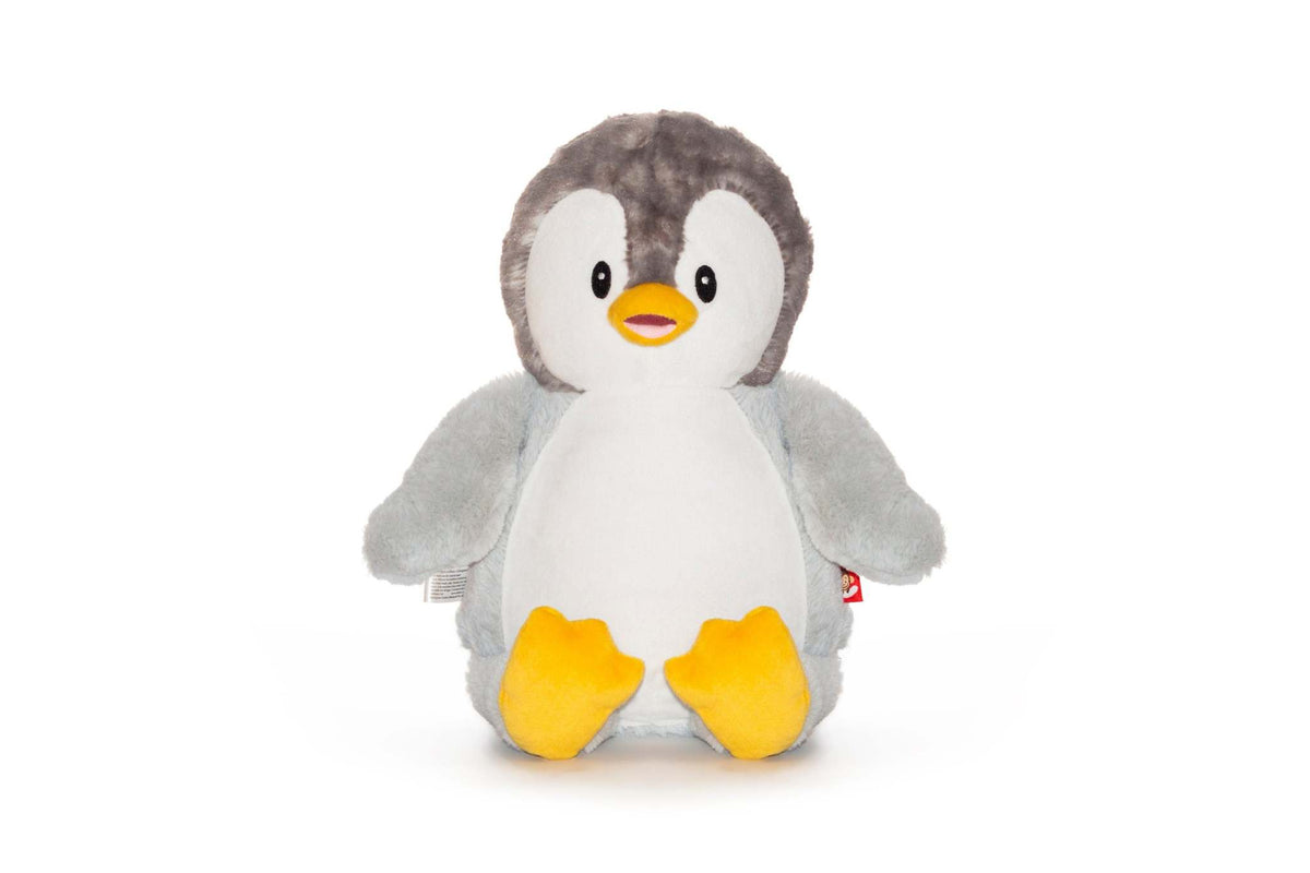 Love is in the air! Surprise your special someone with a cute penguin for Valentine's Day. This 18 inch tall Gray Penguin is soft, plush and ready to show how much y