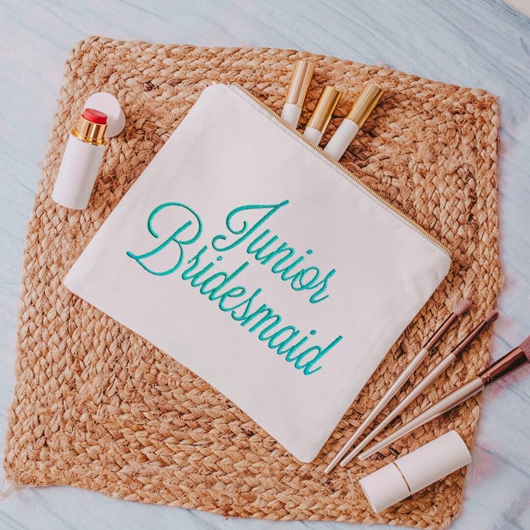 Bridal Party Makeup Bag, Gift for Bridesmaids