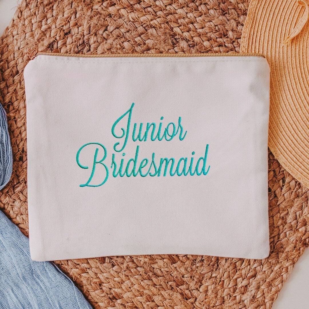 Junior Bridesmaid Makeup Bag – Sewing From The Hart