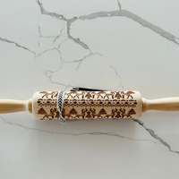 Reindeer Embossed Rolling Pin