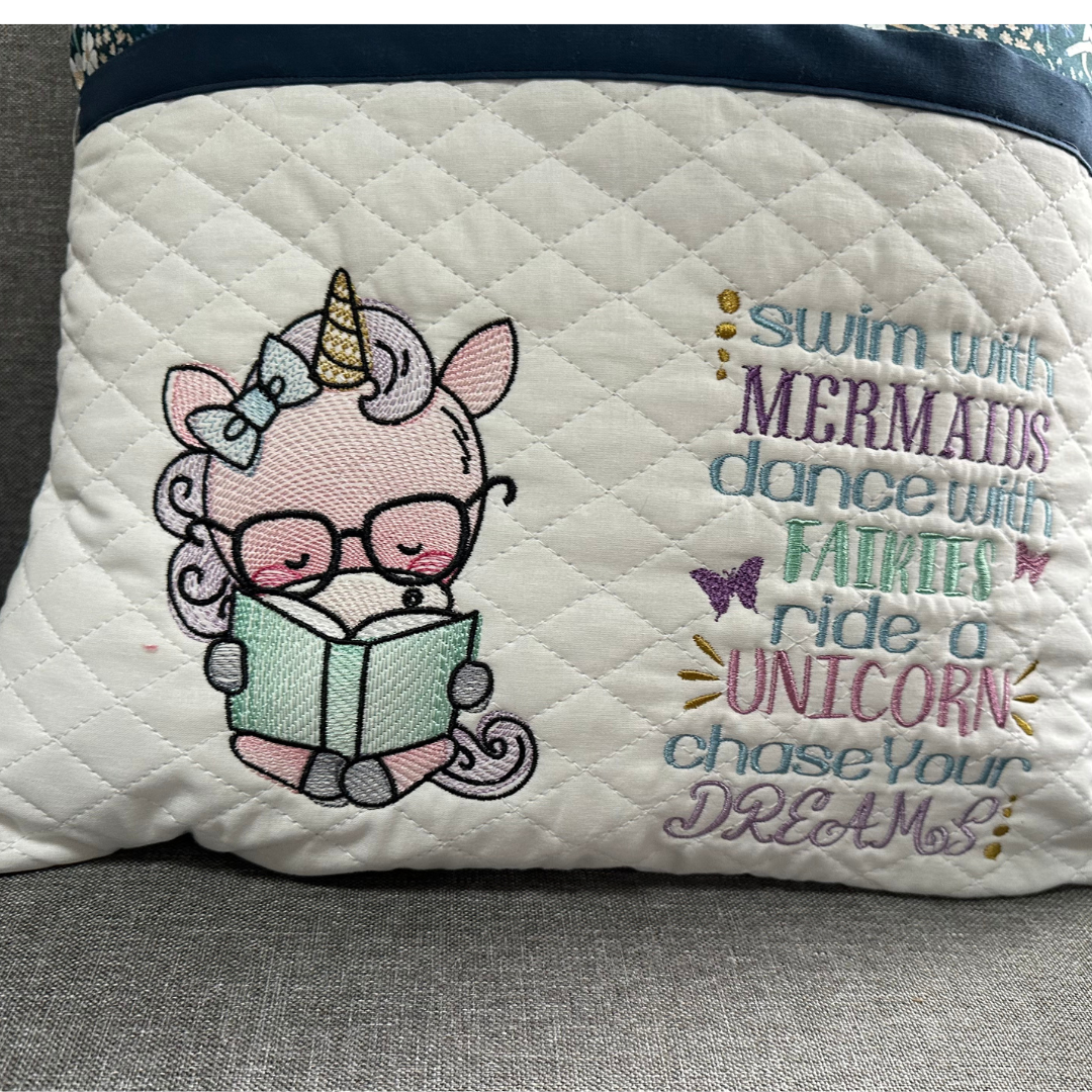 Unicorn Reading Pillow